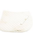 White Saddle Pad Full