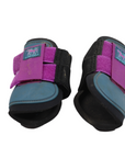 Turquoise and Purple Boots Small Pony
