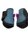 Turquoise and Purple Boots Small Pony