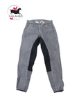 Pantalons gris et noir 28