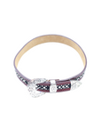 Ceinture Ariat Rouge et Argent 30