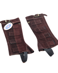 Demi chaps Derby House en suède brunes S
