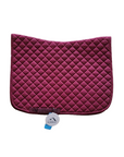 Summit Dressage Pad Burgundy