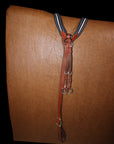 Pony Val du Bois Breastplate with blue Elastics
