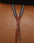 Pony Val du Bois Breastplate with blue Elastics