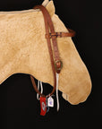 Western Rawhide Slidding Cheeks Bridle
