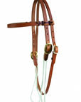 Western Rawhide Slidding Cheeks Bridle