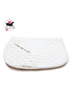 White saddle pad Full
