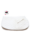 White saddle pad Full
