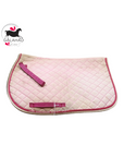 Shedrow pink saddle pad Pony