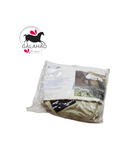 Couverture gris pâle/beige Snuggy Hoods 4'9" (57")