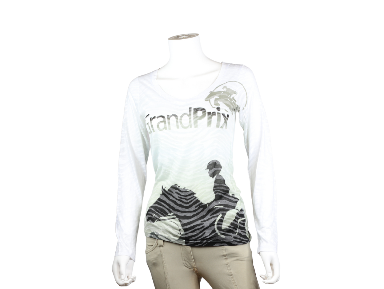 Chandail Grand Prix Blanc M