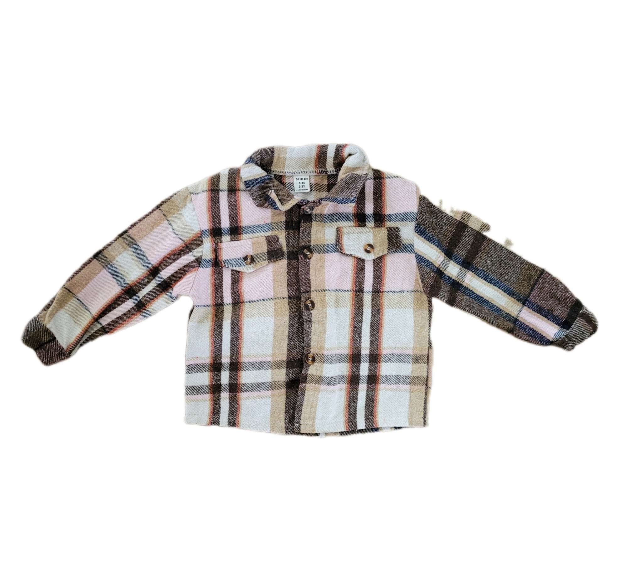 Veste à carreau 2-3 ans
