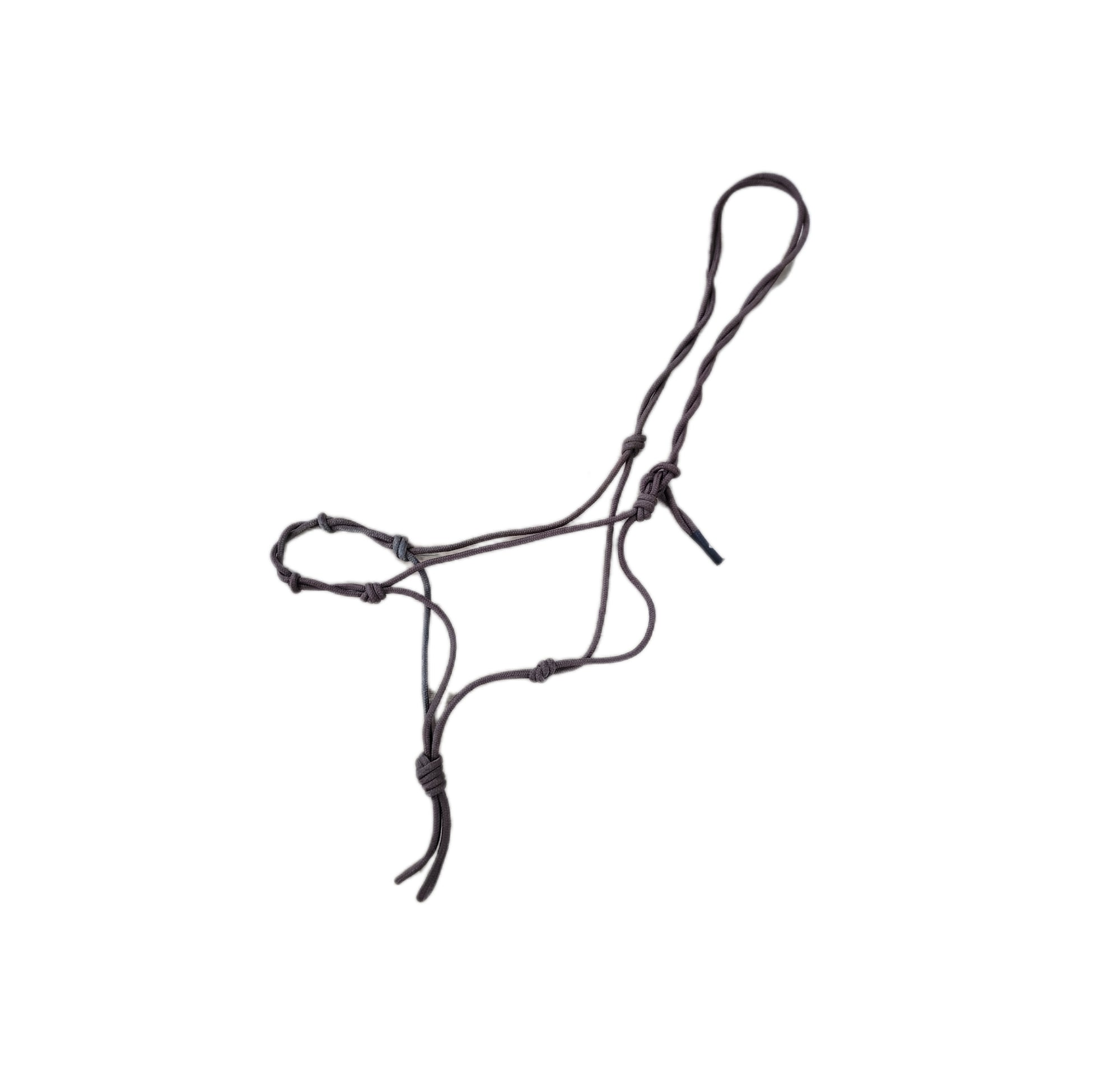 Licol en corde brun