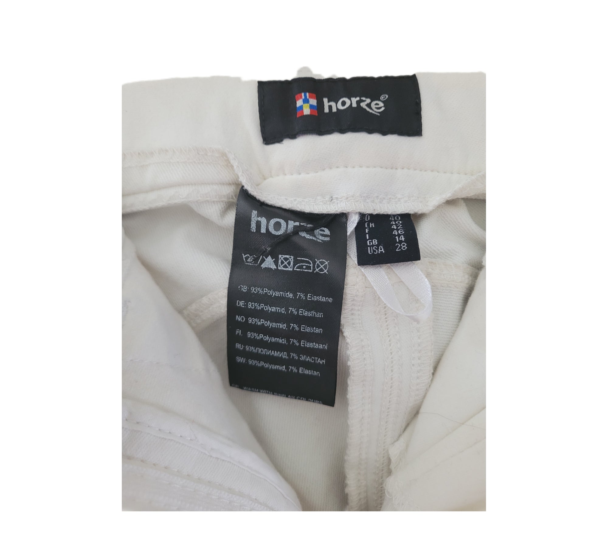 Pantalon blanc Horze 28